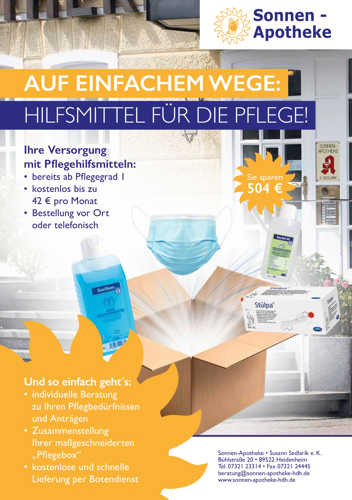 Pflegehilfsmittel Pflegehilfsmittel-Allgemeininformation
