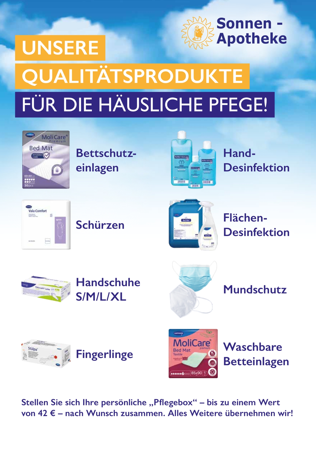 Pflegehilfsmittel Pflegehilfsmittel-Produktinformation